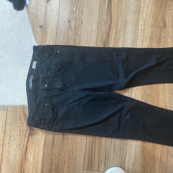 Level 99 black Lily Crop Skinny Straight Jeans - Picture 3 of 7